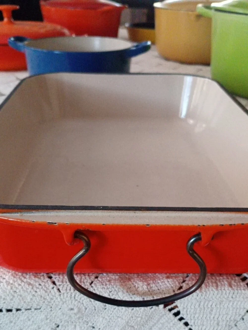 Conusances Le Creuset, Rare, True Mid-Century Cookware
